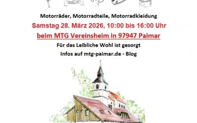 Motorrad Teile Flohmarkt für Jedermann