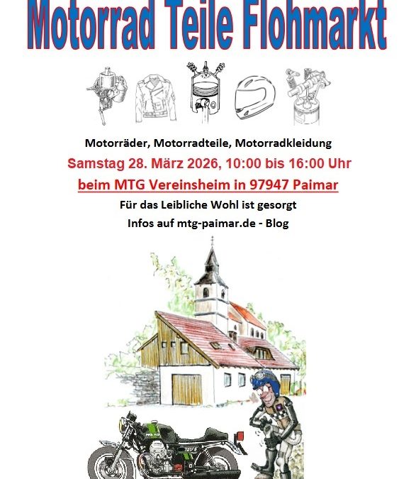 Motorrad Teile Flohmarkt für Jedermann
