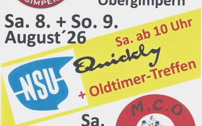 MOTORRAD TREFFEN OBERGIMPERN